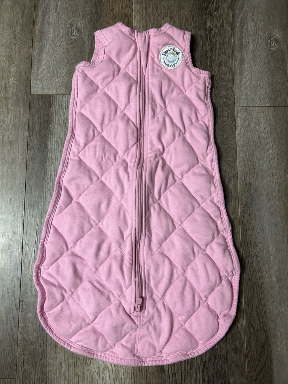 NWOT Dreamland Baby Pink Quilted Sleep Sack, Size Small 0-6 months